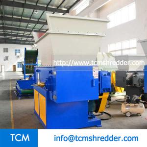 TCM-S600 single shaft recycling shredder machine